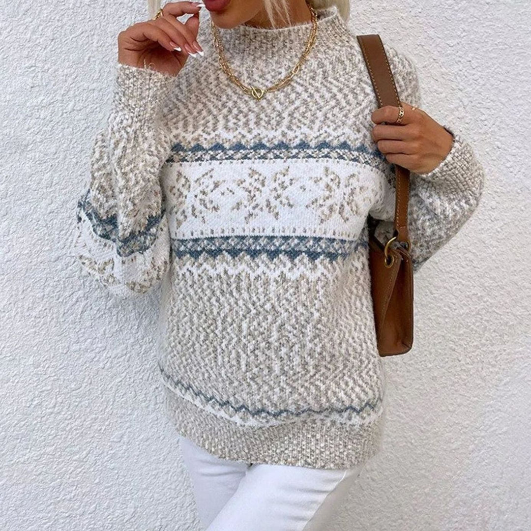 Zara | Women's Oversized Snowflake Christmas Jumper