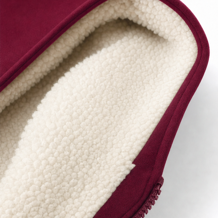 Ceri | Women's Fleece-Lined Hooded Mid-Length Zip Jacket