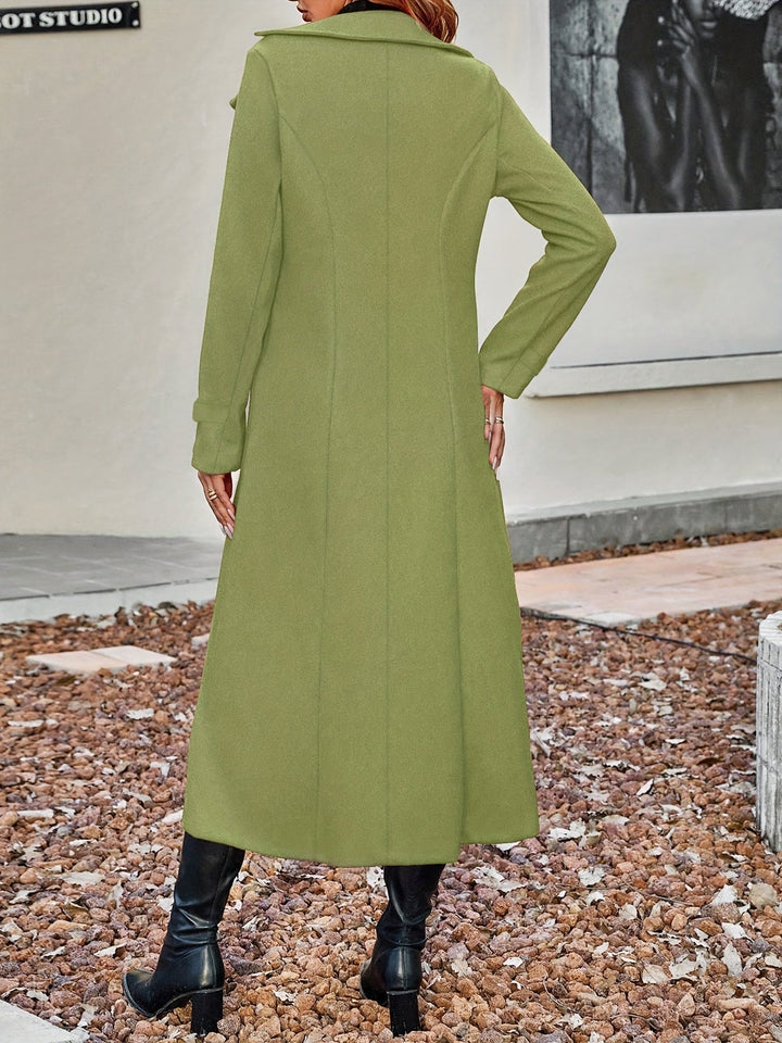 Isolde | Women's Long Double-Breasted Winter Coat