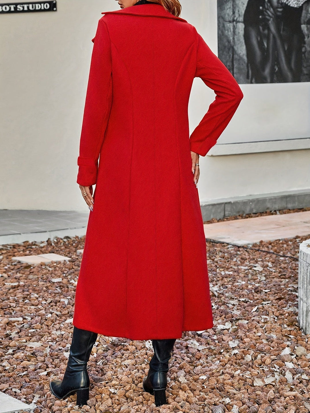 Isolde | Women's Long Double-Breasted Winter Coat