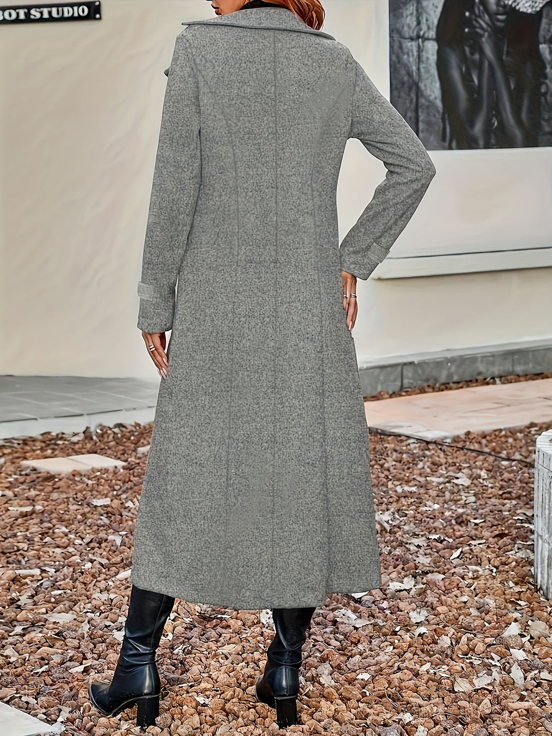 Isolde | Women's Long Double-Breasted Winter Coat