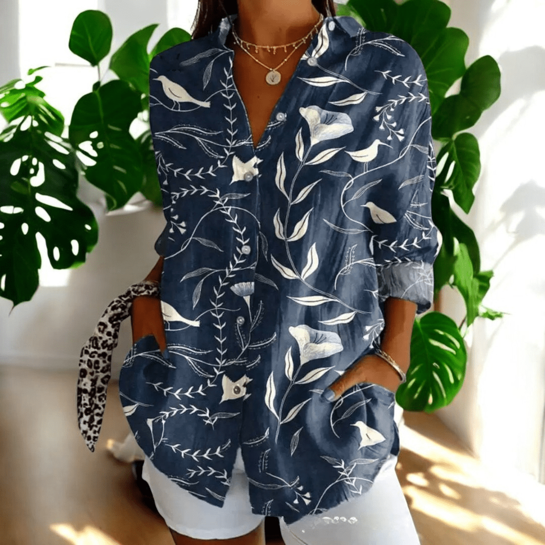 Women's Elegant Vintage Blouse
