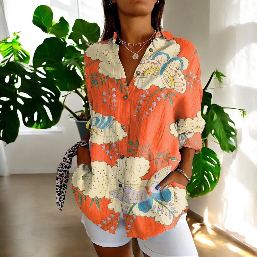 Women's Elegant Vintage Blouse