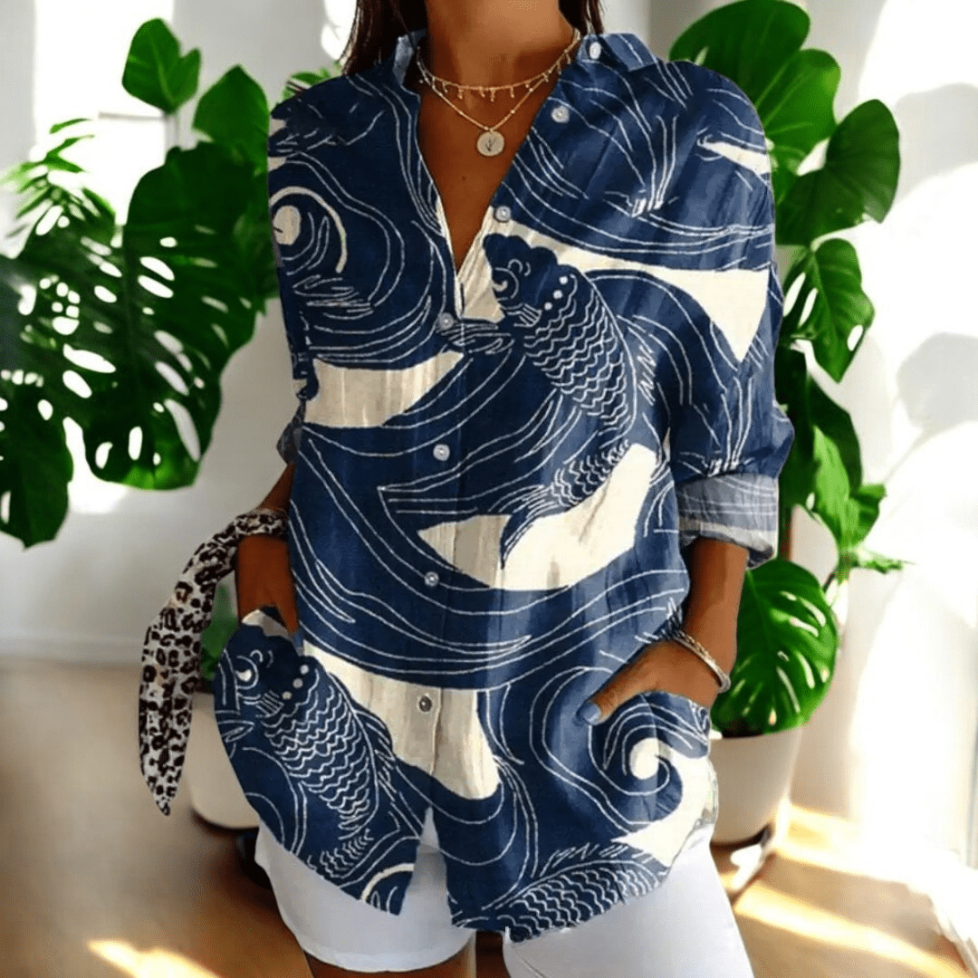 Women's Elegant Vintage Blouse