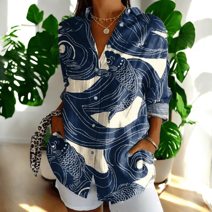 Women's Elegant Vintage Blouse