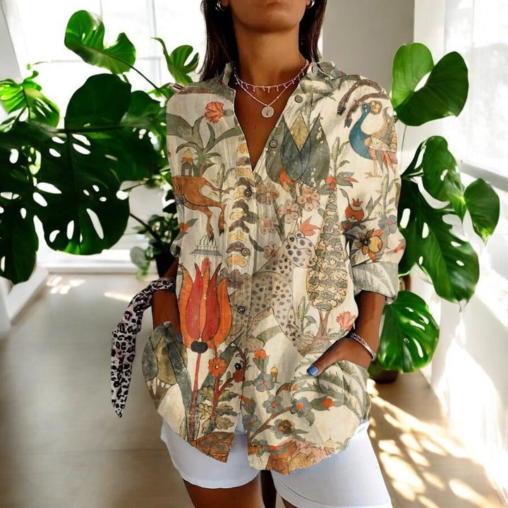 Women's Elegant Vintage Blouse
