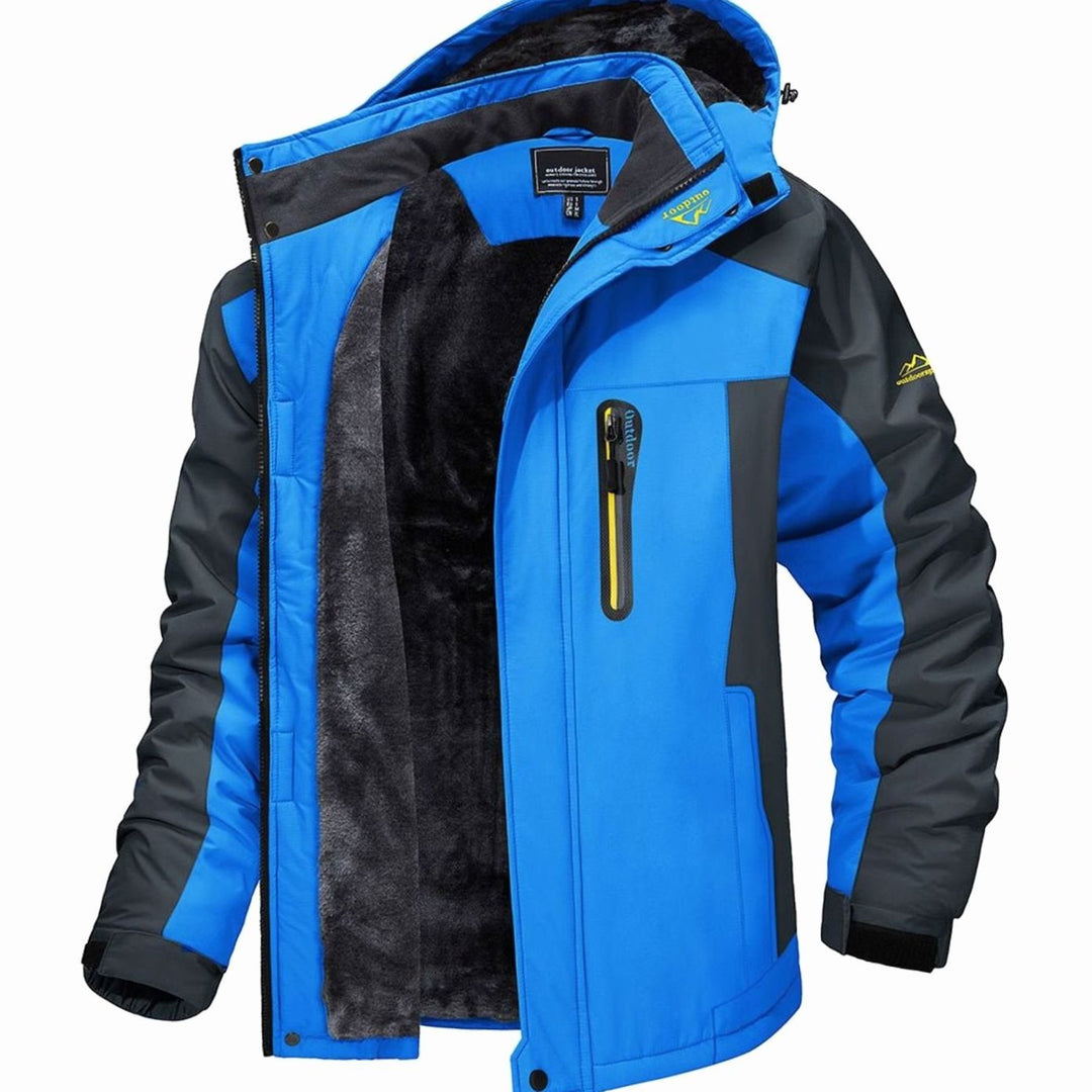 Glen | Men's Fleece-Lined Hooded Winter Jacket