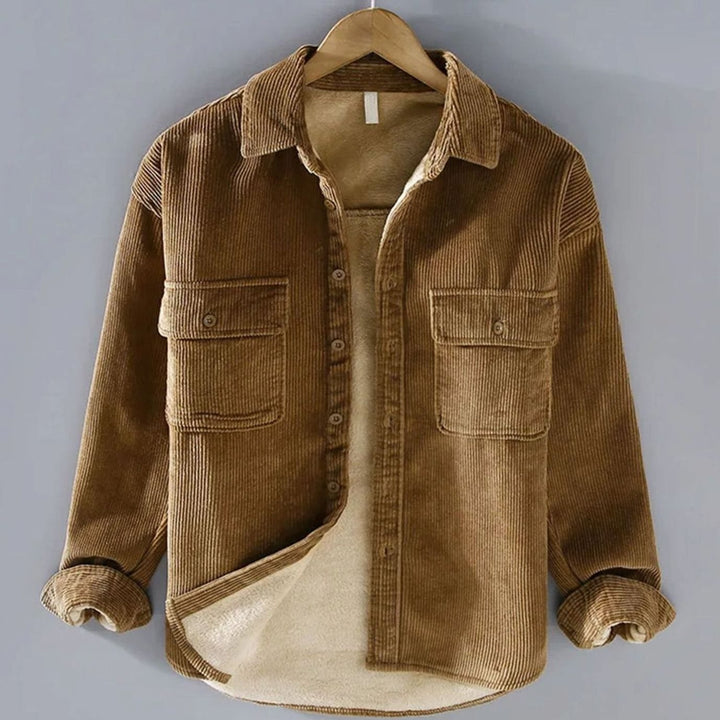 Grant | Men's Fleece-Lined Corduroy Shirt Jacket