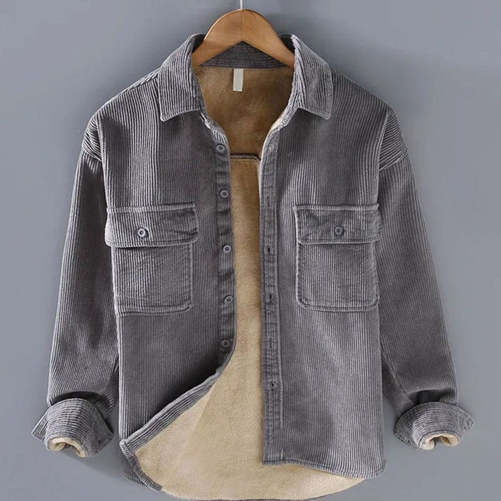 Grant | Men's Fleece-Lined Corduroy Shirt Jacket