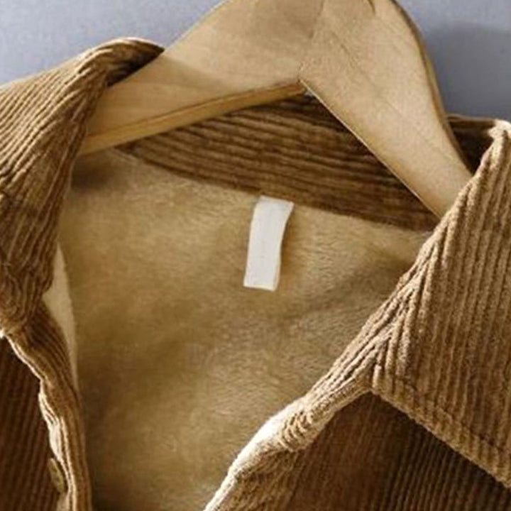 Grant | Men's Fleece-Lined Corduroy Shirt Jacket