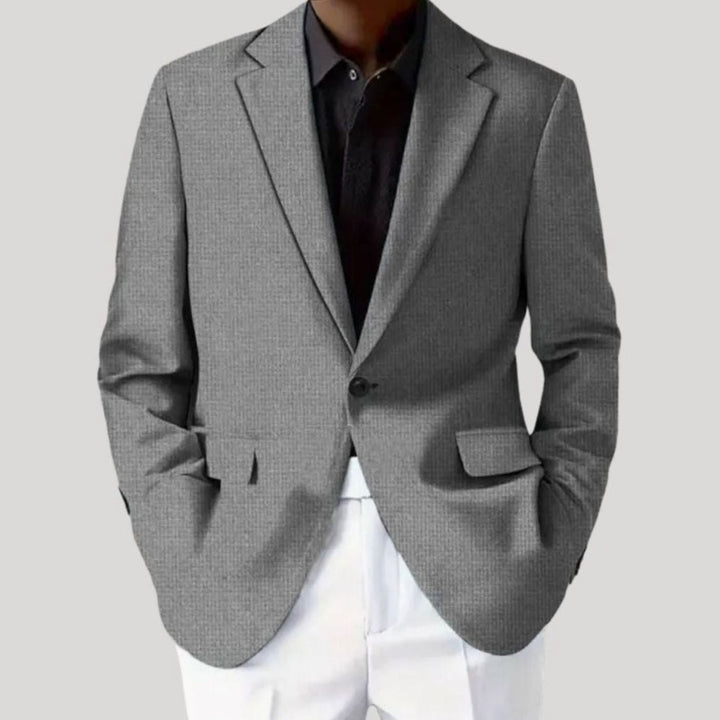 Evan | Men's Slim Fit Textured Blazer