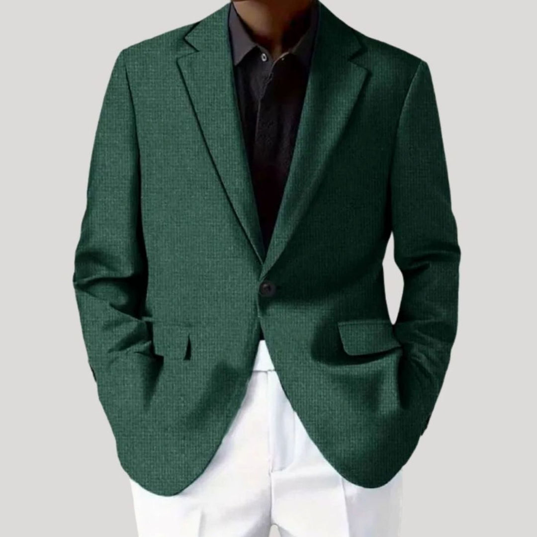 Evan | Men's Slim Fit Textured Blazer