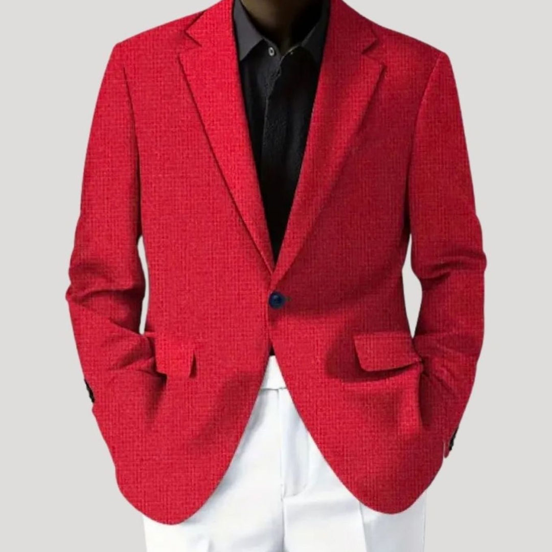 Evan | Men's Slim Fit Textured Blazer