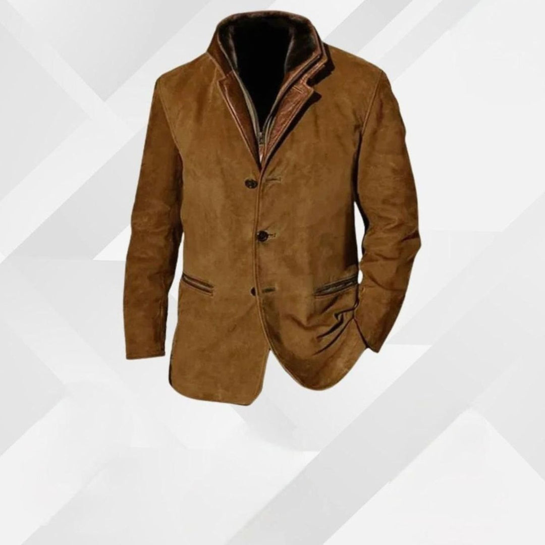 Alec | Men's Relaxed Fit Suede Blazer