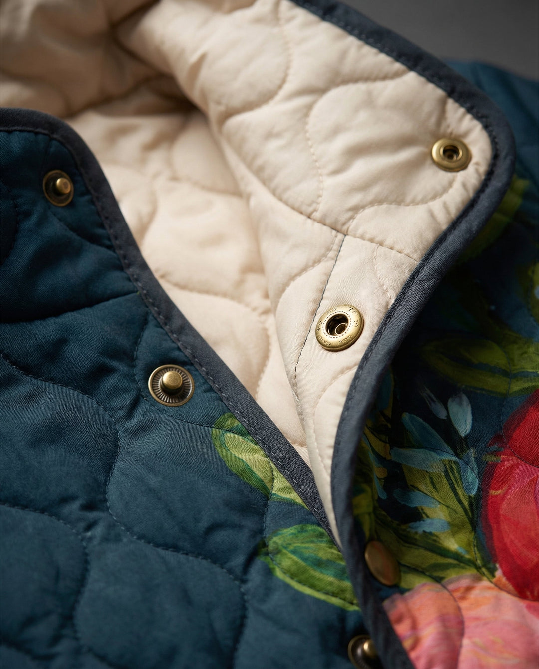 Women's Floral Quilted Jacket