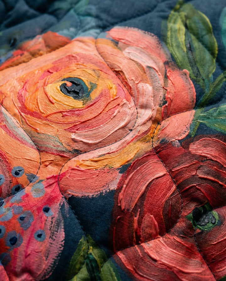 Women's Floral Quilted Jacket