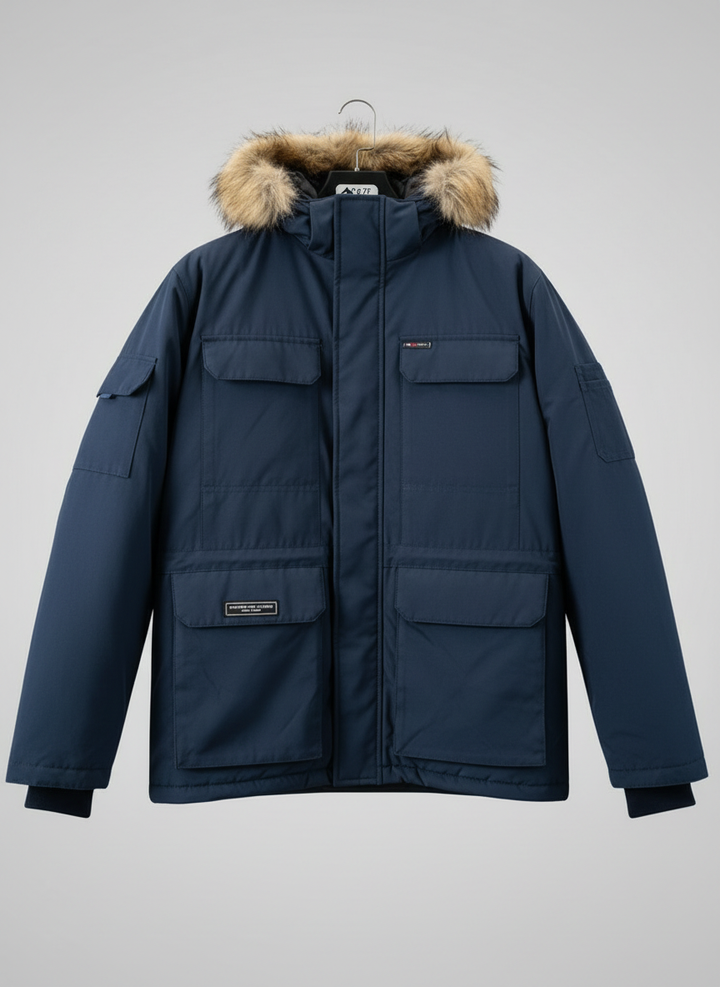 Travis | Men's Heavyweight Hooded Winter Puffer Parka Jacket