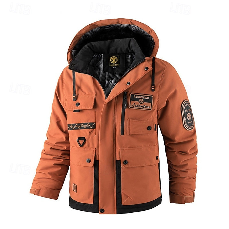 Ivor | Men's Waterproof Hooded Utility Jacket