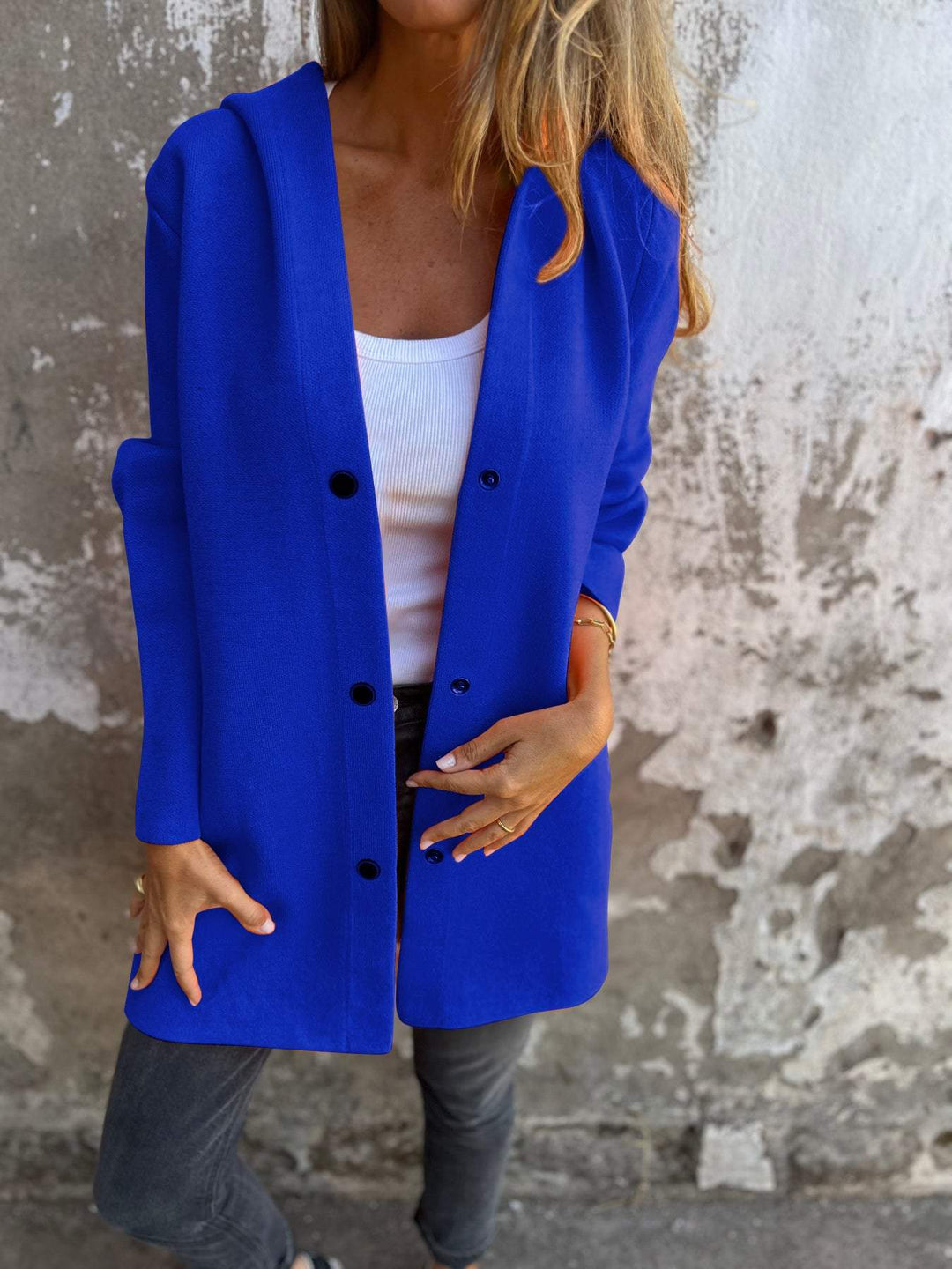Bridget | Women's Relaxed Fit Hooded Cardigan