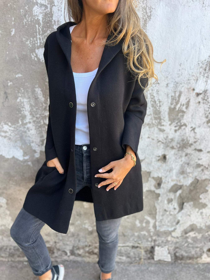 Bridget | Women's Relaxed Fit Hooded Cardigan