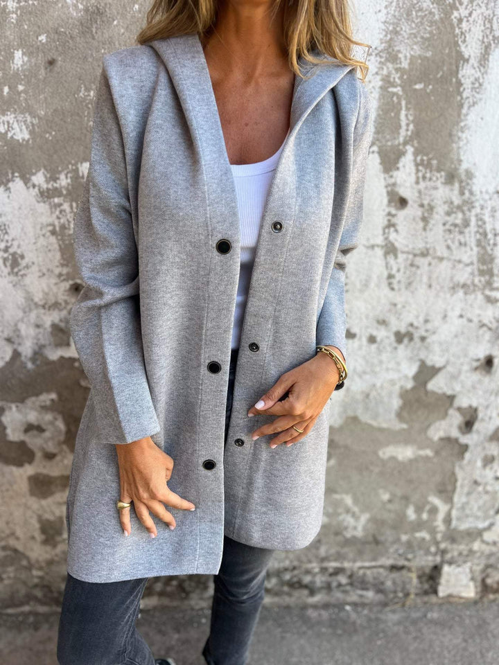 Bridget | Women's Relaxed Fit Hooded Cardigan