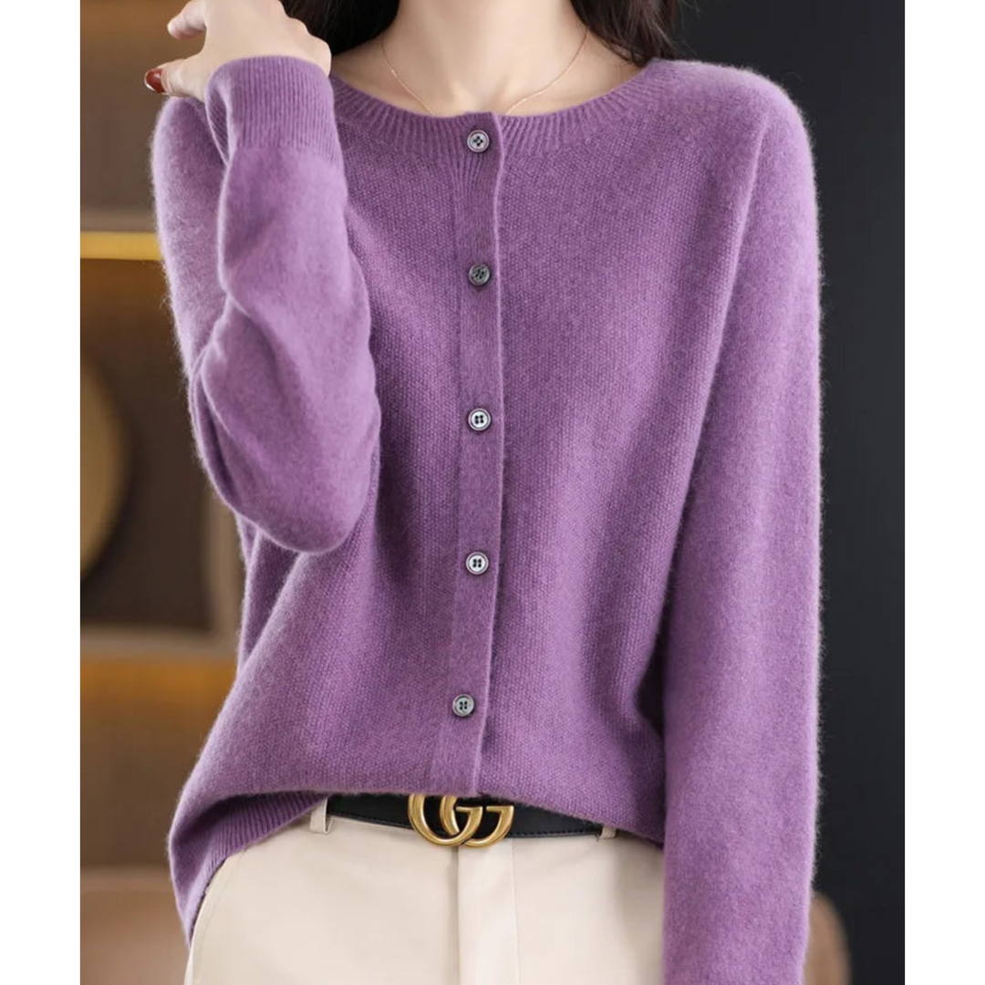 Edna | Women's Button-Up Knit Cardigan