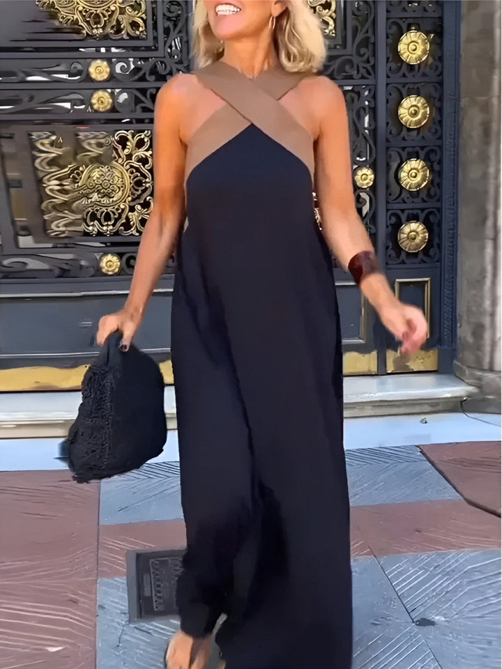 Women's Crossover Maxi Dress
