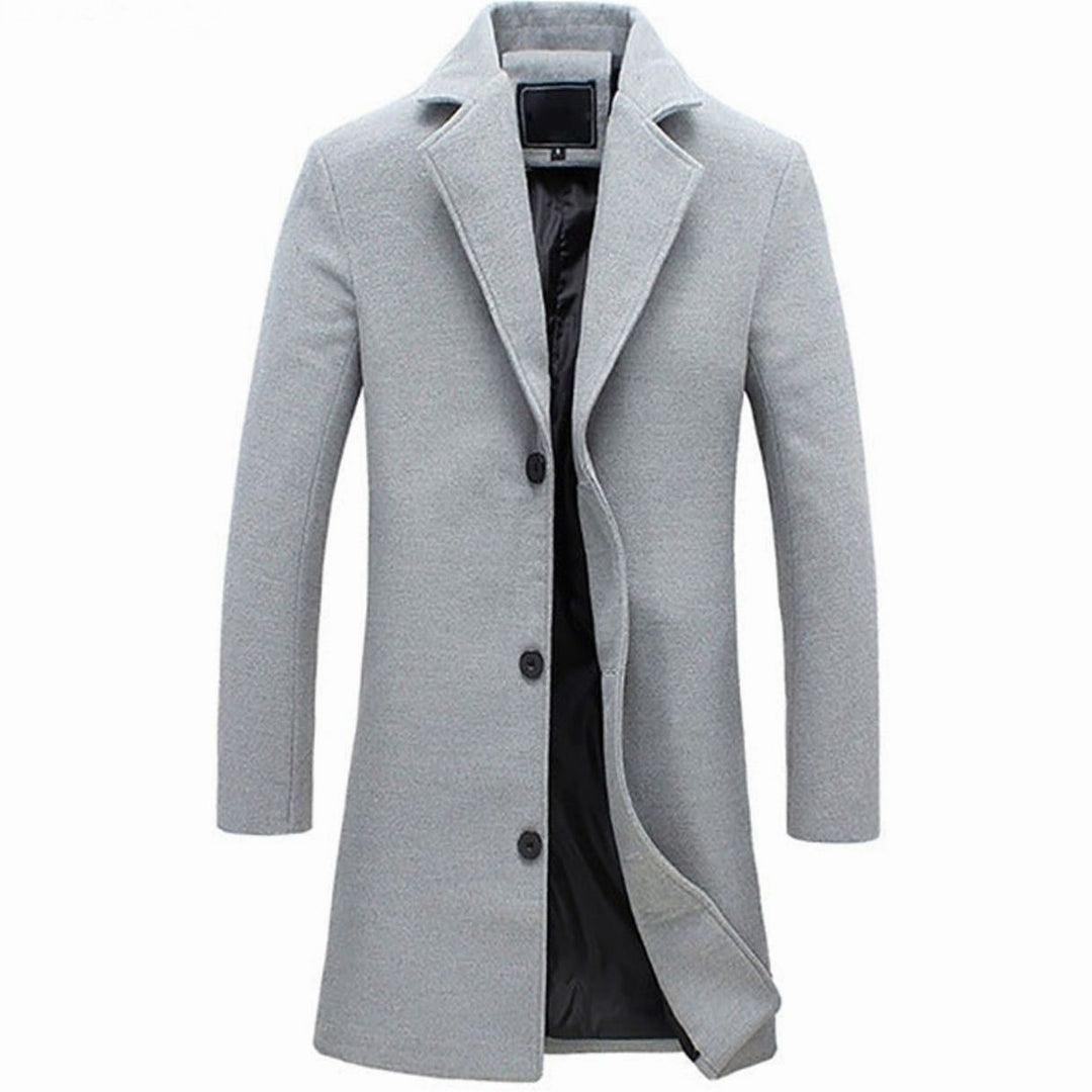 Daniel | Men's Tailored Wool-Blend Overcoat