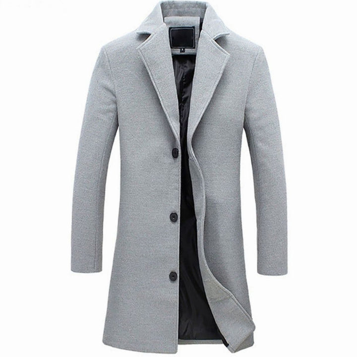 Daniel | Men's Tailored Wool-Blend Overcoat