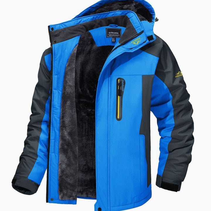 Max | Men's Fleece-Lined Hooded Winter Jacket