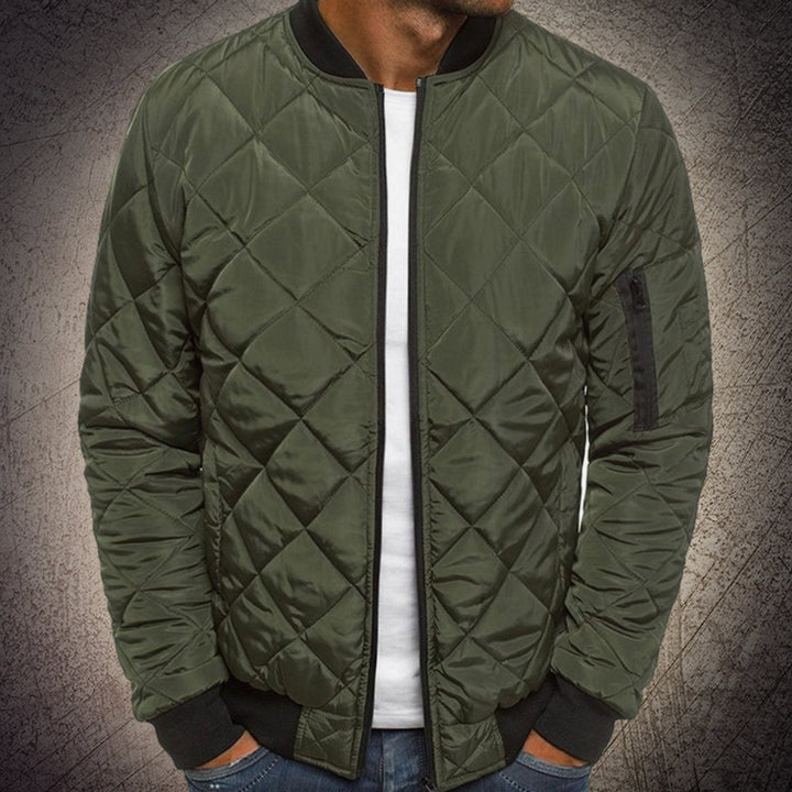 Louis | Men's Lightweight Quilted Bomber Jacket