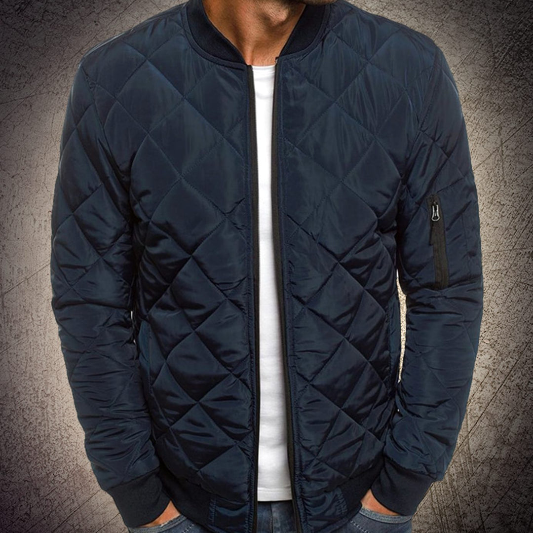 Louis | Men's Lightweight Quilted Bomber Jacket