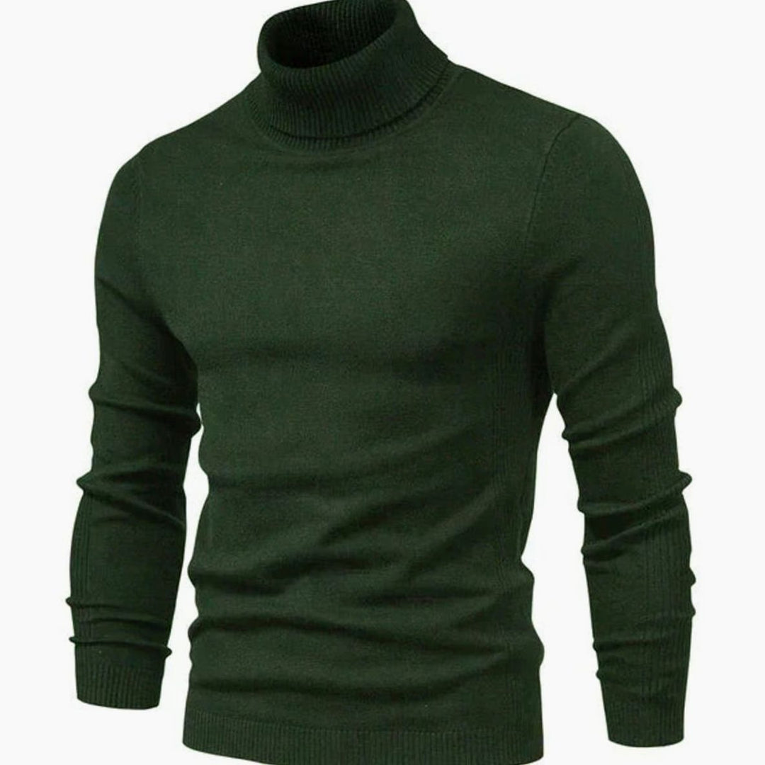 Freddie | Men's Slim Fit Roll Neck Jumper