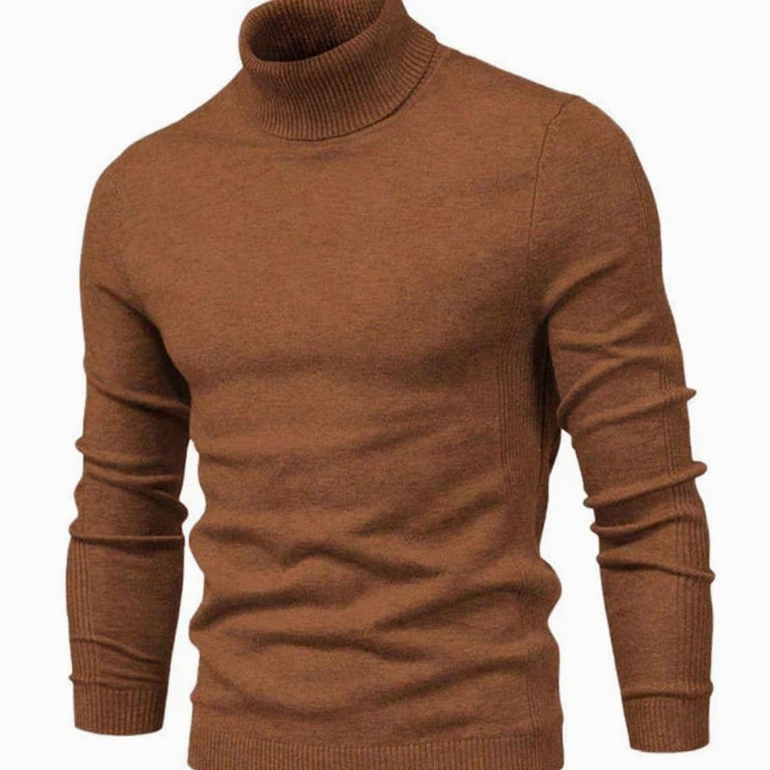 Freddie | Men's Slim Fit Roll Neck Jumper