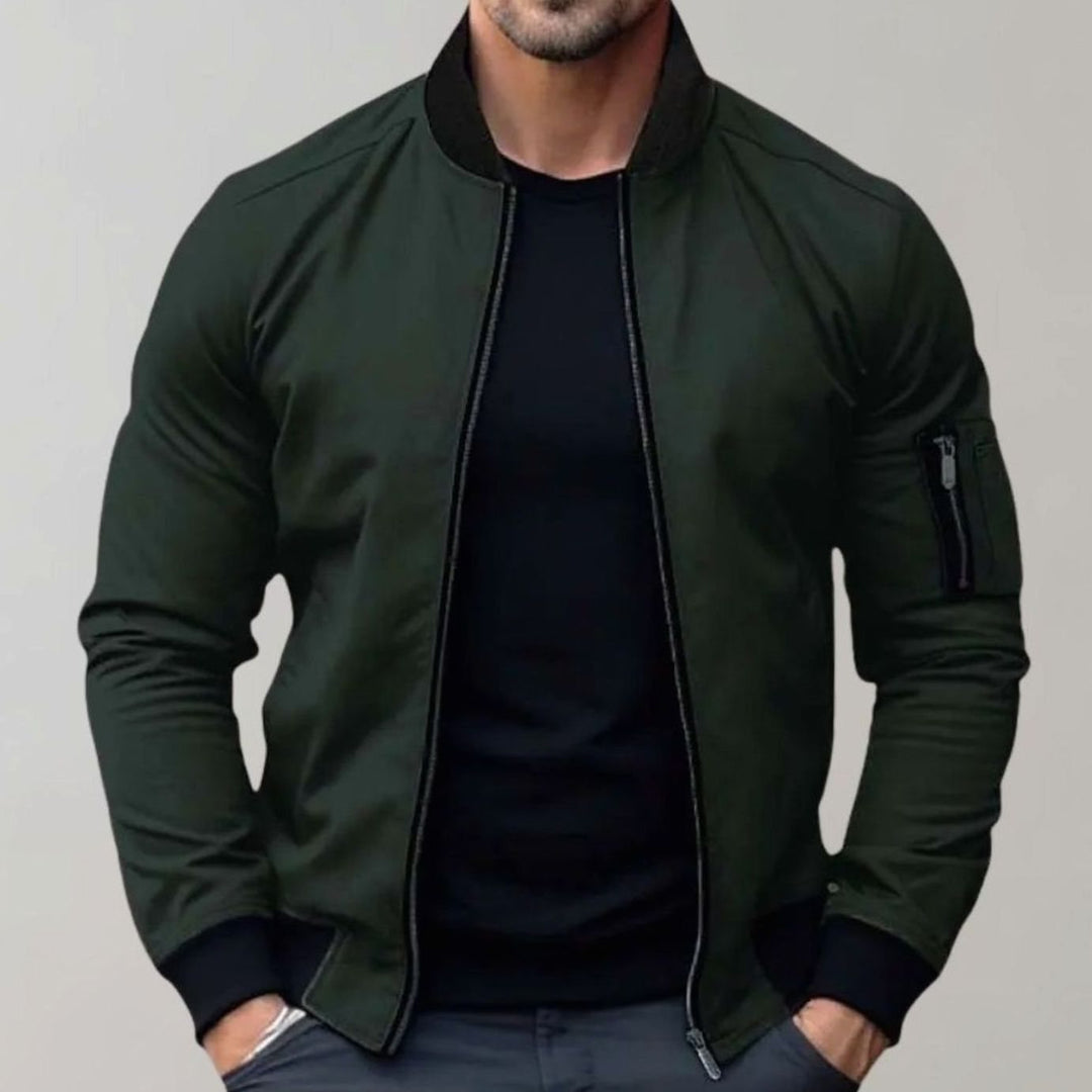 Archie | Men's Slim Fit Bomber Jacket
