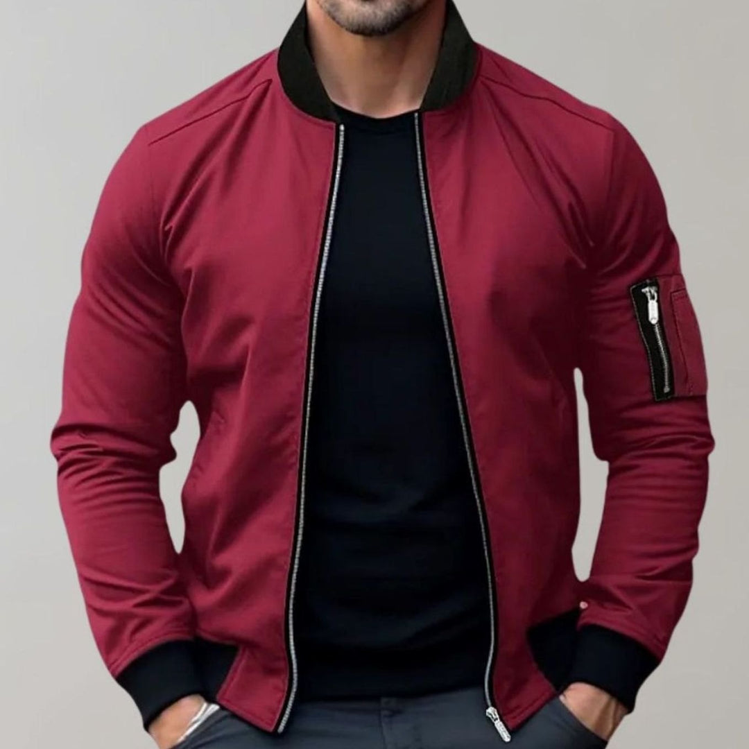 Archie | Men's Slim Fit Bomber Jacket