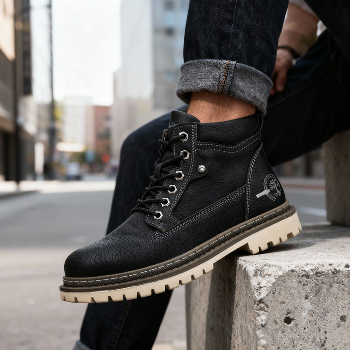 Martin | Men's Leather Lace-Up Work Boots