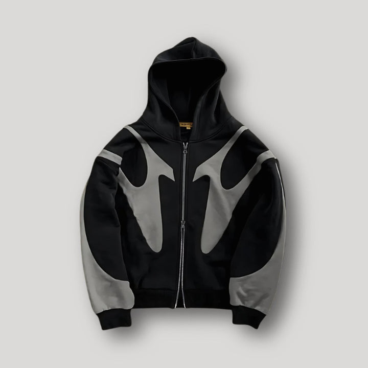 Harry | Men's Graphic Zip-Up Hoodie