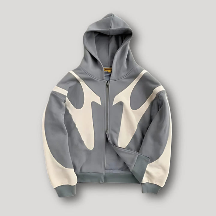 Harry | Men's Graphic Zip-Up Hoodie