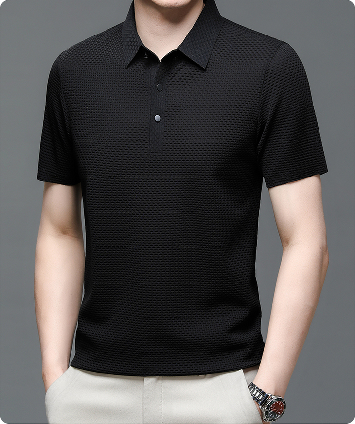 Curtis | Men's Breathable Mesh Polo Shirt