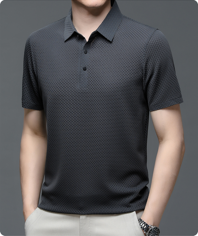 Curtis | Men's Breathable Mesh Polo Shirt