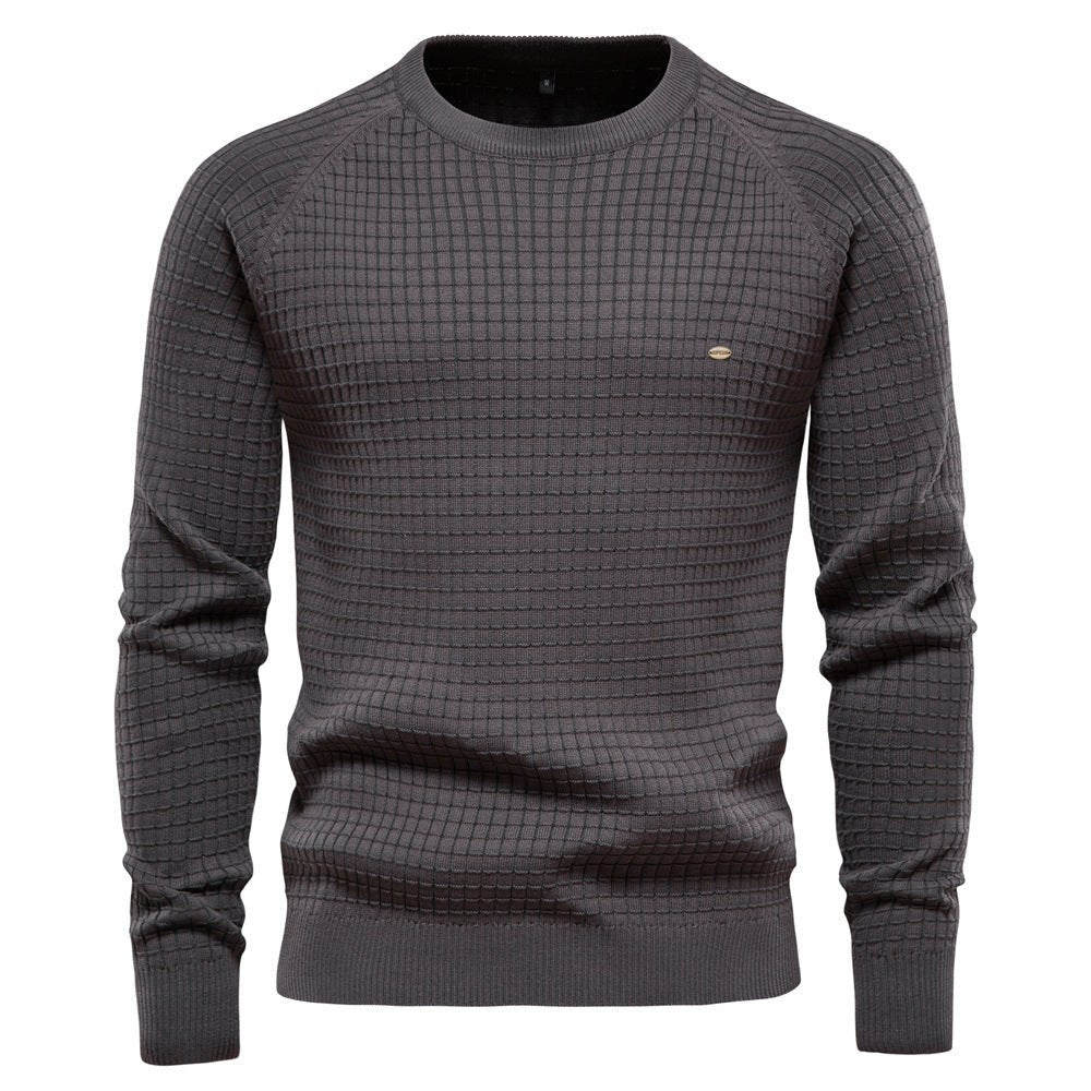 Fraser | Men's Textured Knit Winter Jumper