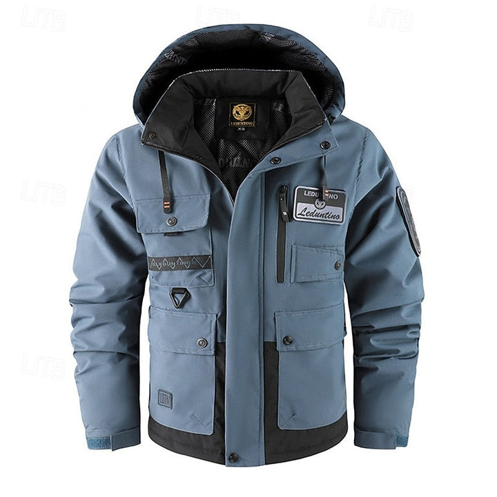 Ivor | Men's Waterproof Hooded Utility Jacket