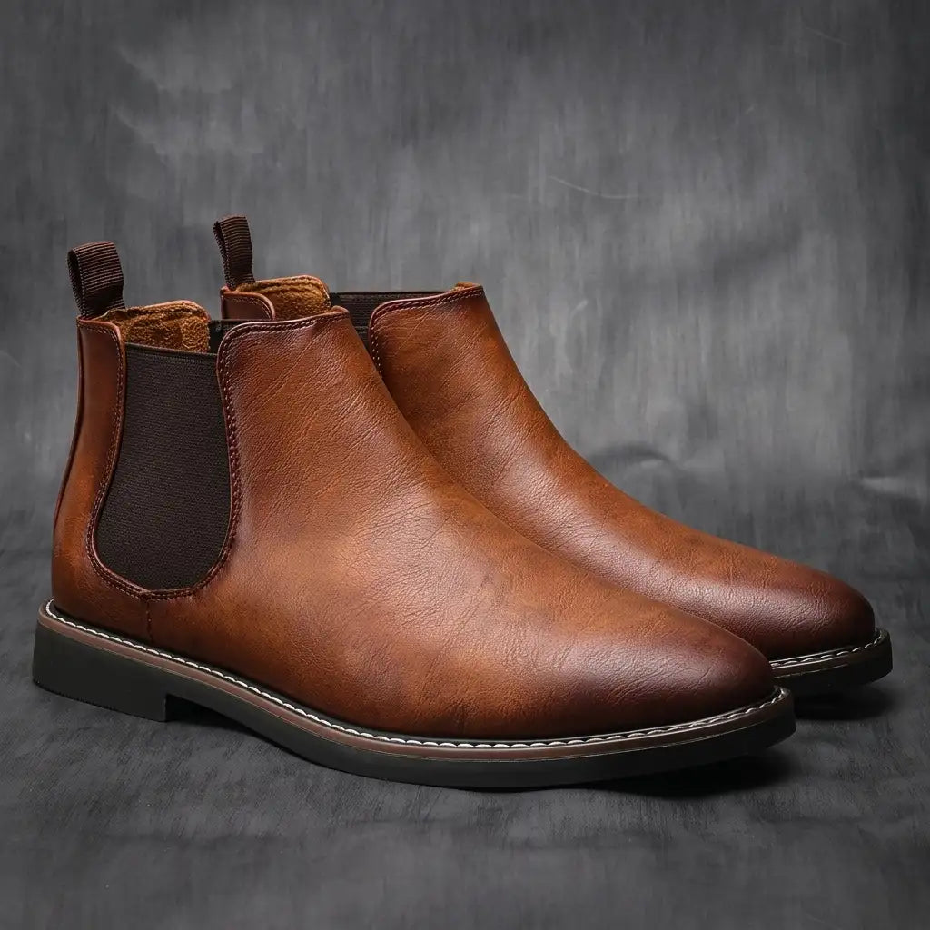 Blaine | Men's Smart Casual Slip-On Chelsea Ankle Boots