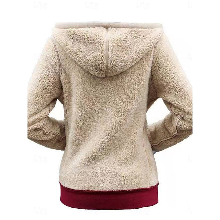 Leanne | Women's Fleece-Lined Zip-Up Hooded Jacket