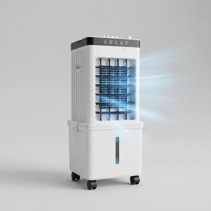 Portable Air Cooler Dehumidifier And Fan Unit