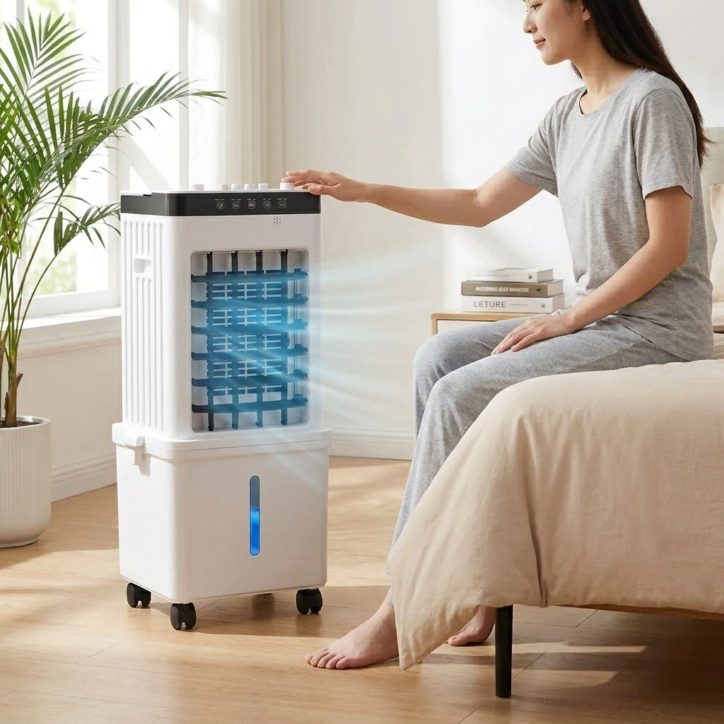 Portable Air Cooler Dehumidifier And Fan Unit