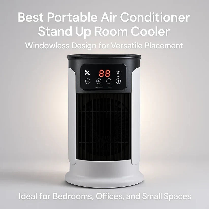 Windowless Portable Room Air Conditioner Energy Efficient Cooler