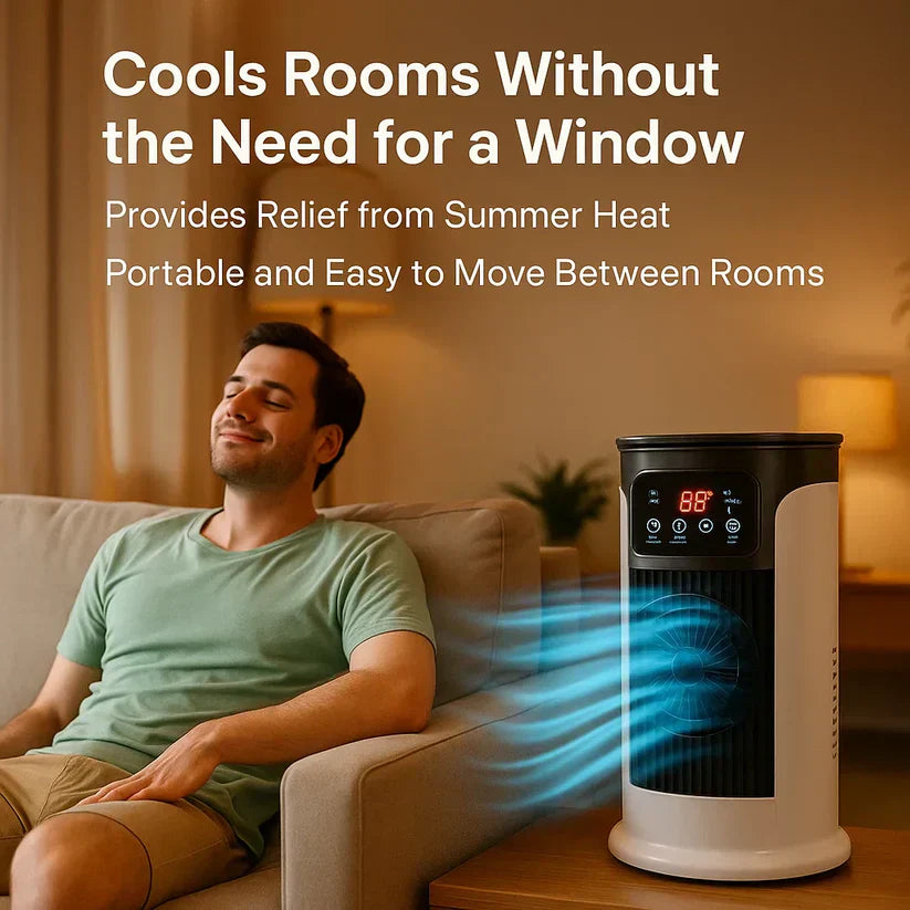 Windowless Portable Room Air Conditioner Energy Efficient Cooler