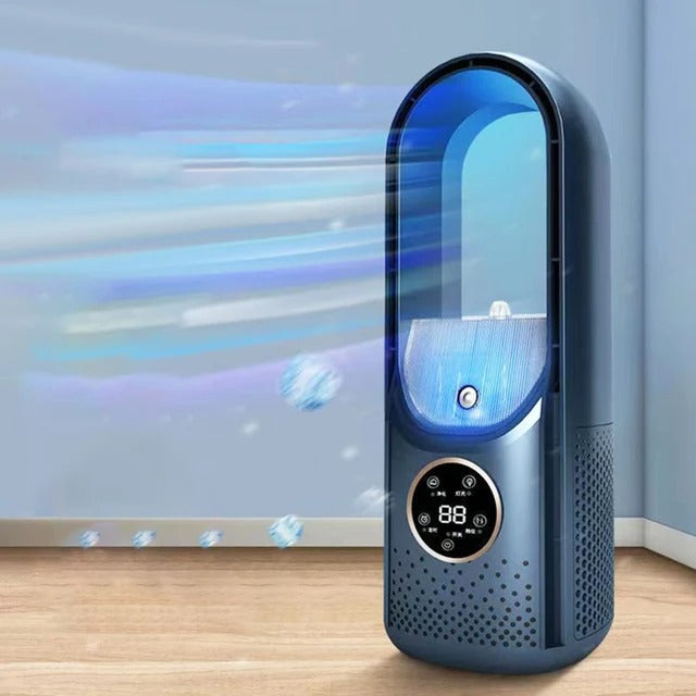 Bladeless Silent Portable Air Conditioner Home Office Cooler